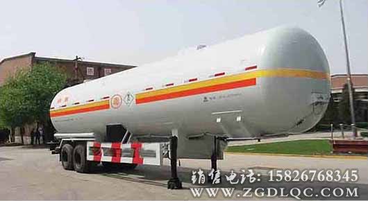 二橋半掛液化氣體運(yùn)輸半掛車